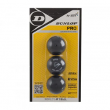 Dunlop REV Pro 3BL Pack Squash Balls Dunlop REV Pro 3BL Pack Squash Balls